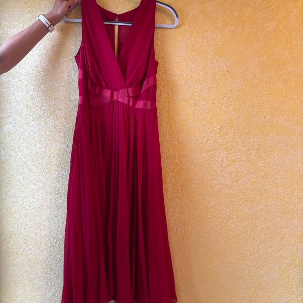 White House Black Market Red Dress